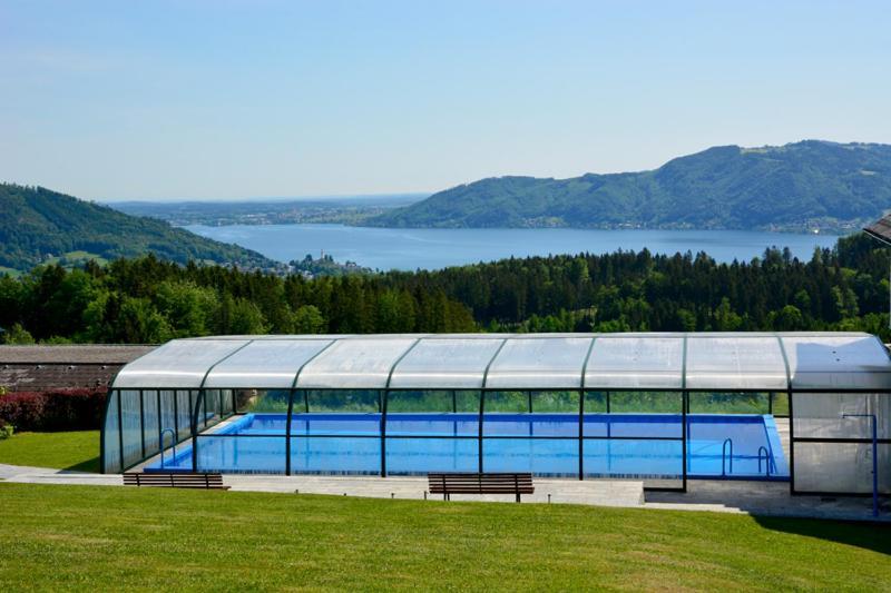 Ferienhotel Hofer Superior Strass im Attergau Exteriör bild